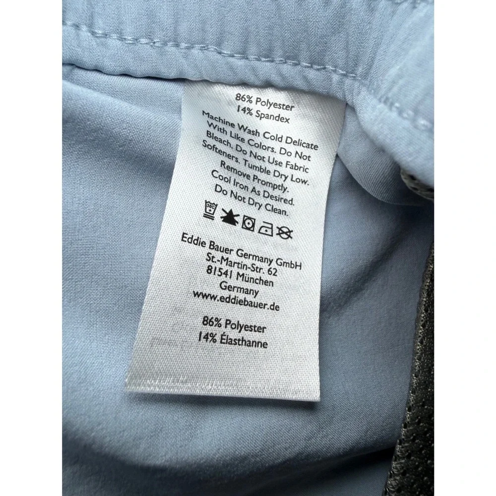Eddie Bauer Departure Shorts Women Size 3X Blue Smoke Stretch NWT - Picture 5 of 8